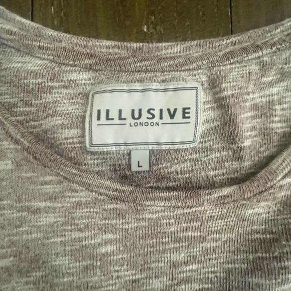 Mens illusive london crew cut long sleeve - Picture 3 of 3